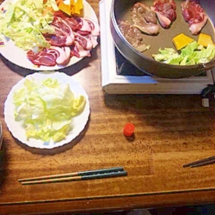 年に一度の焼肉　牡丹肉